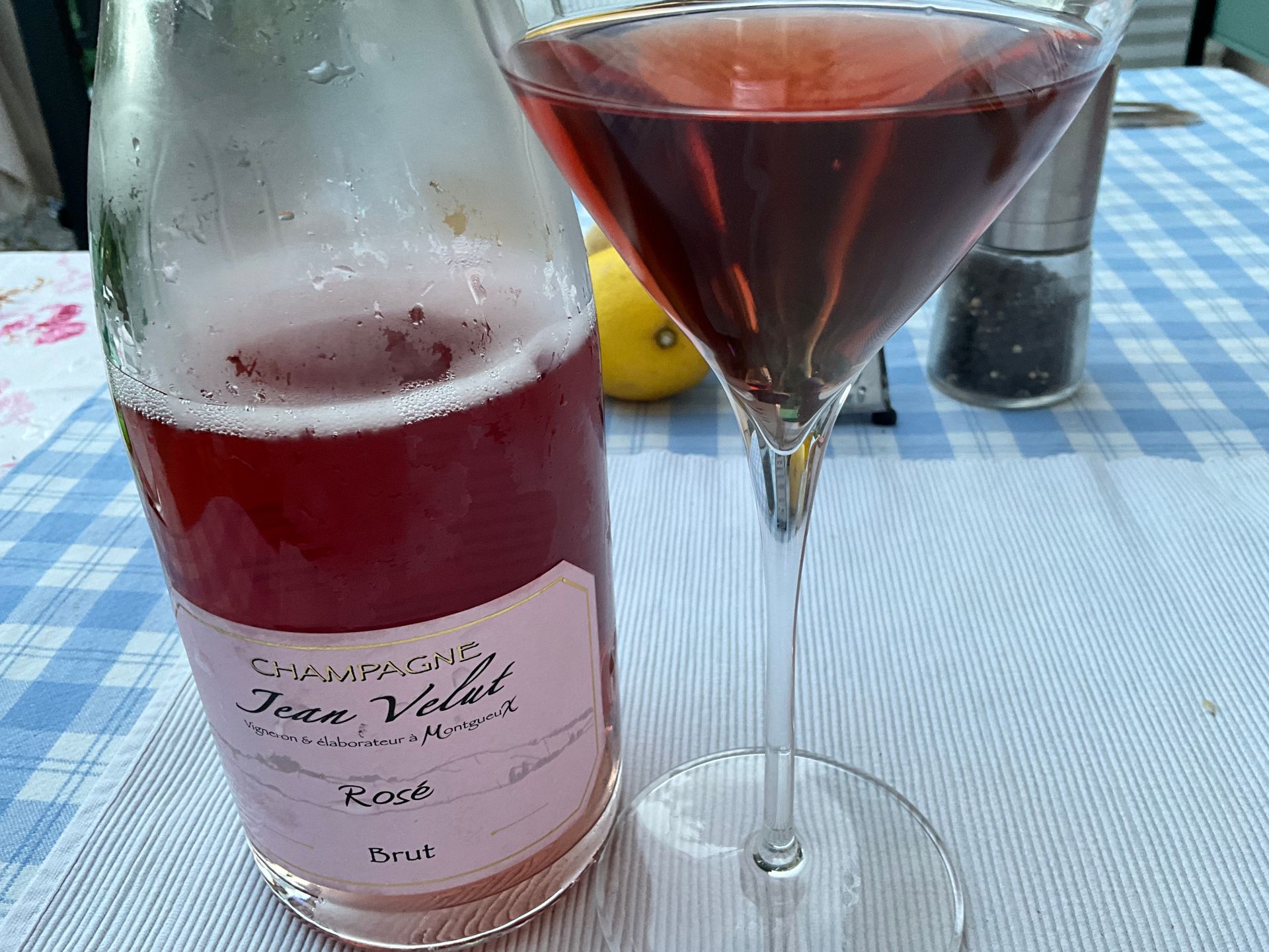 Champagne Jean Velut, Montgueux, Rosé