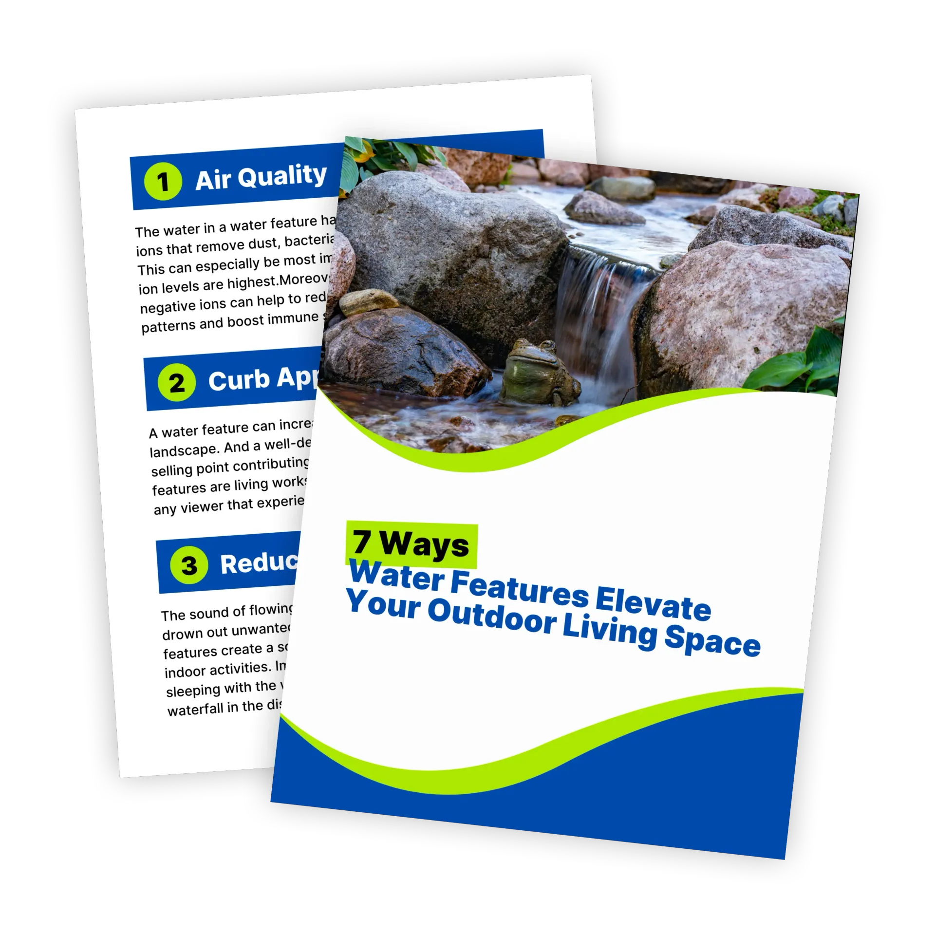 Brochure titled
