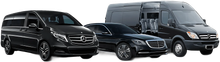 Athenaos Travel and Tours Fleet with Mercedes Van, Mercedes Minibus and Mercedes Sedan