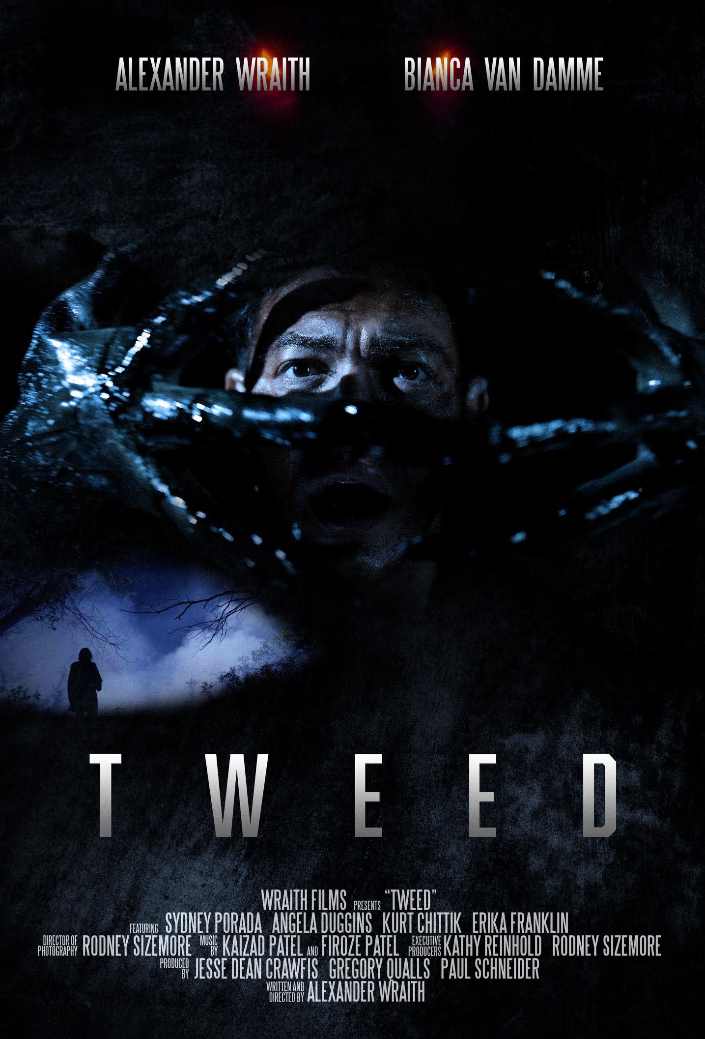 A movie poster for Wake starring Fivel Stewart.