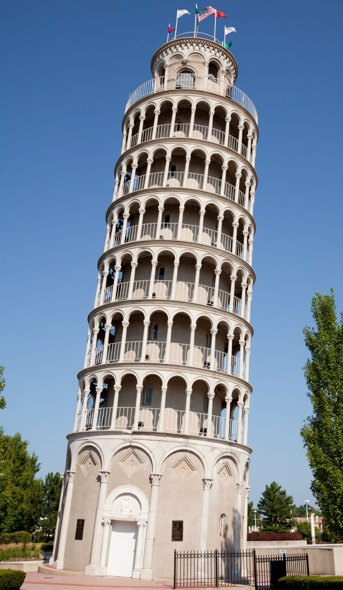 Leaning Tower in Niles, Chicago