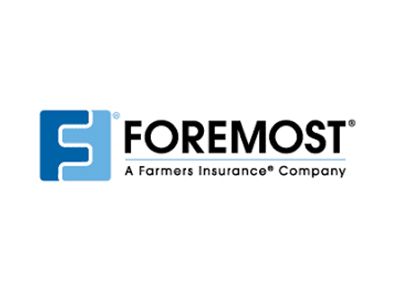 Foremost logo, a Farmers Insurance company. Blue