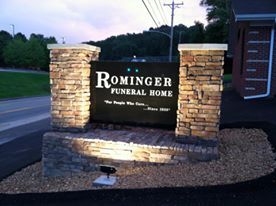 Rominger street sign