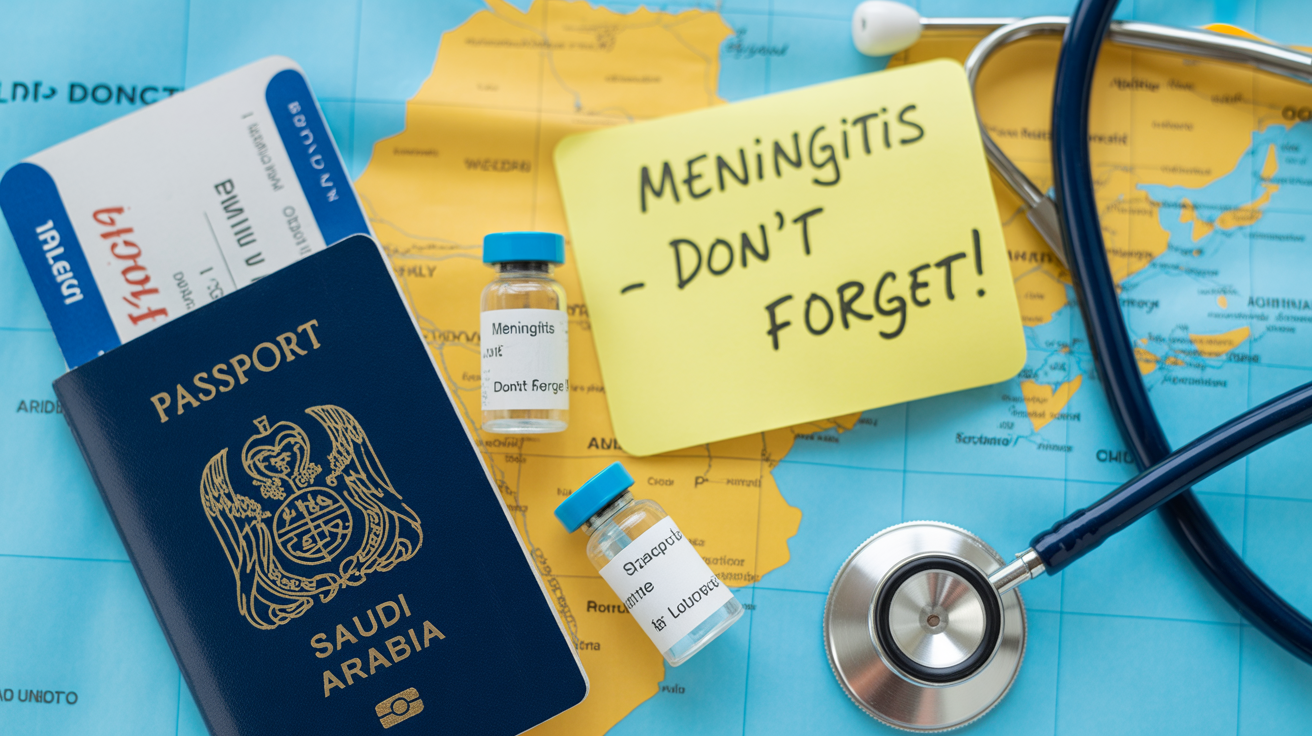 Umrah vaccines preparation Luton traveller passport Meningitis ACWY vaccine reminder Saudi Arabia tr