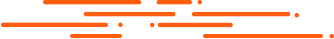 Abstract orange and gray horizontal lines on a white background.