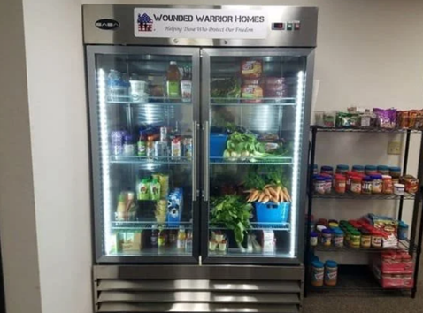 Veterans Food Pantry at Wounded Warrior Homes