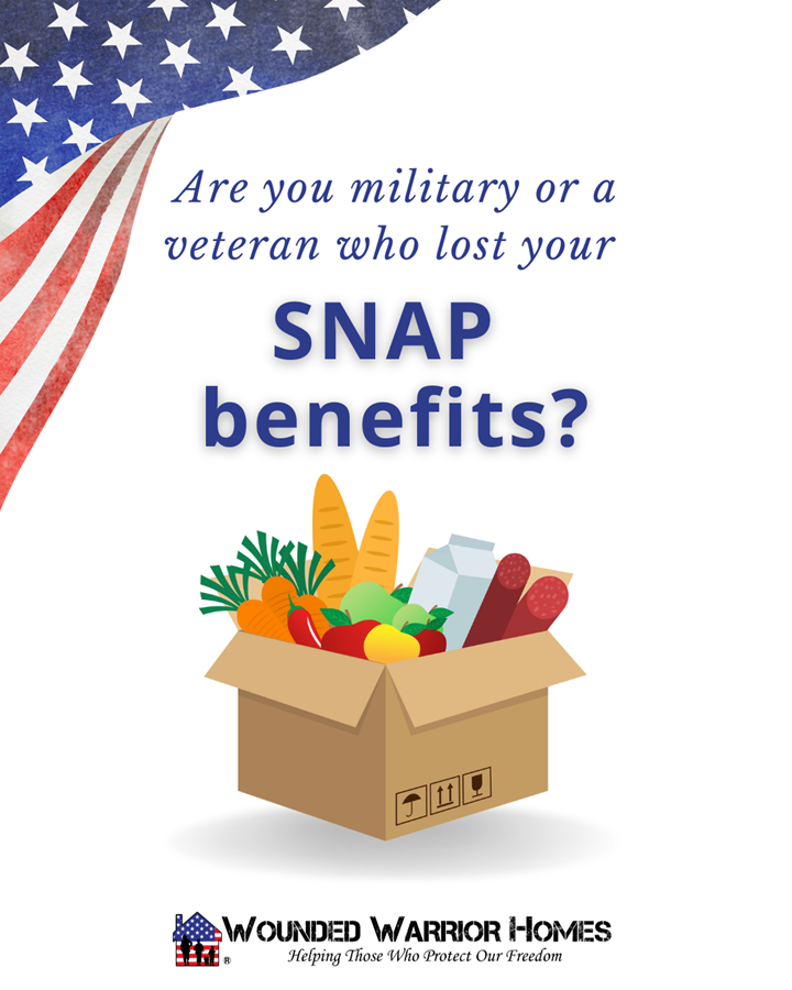 Are you military or a veteran who lost your SNAP benefits?