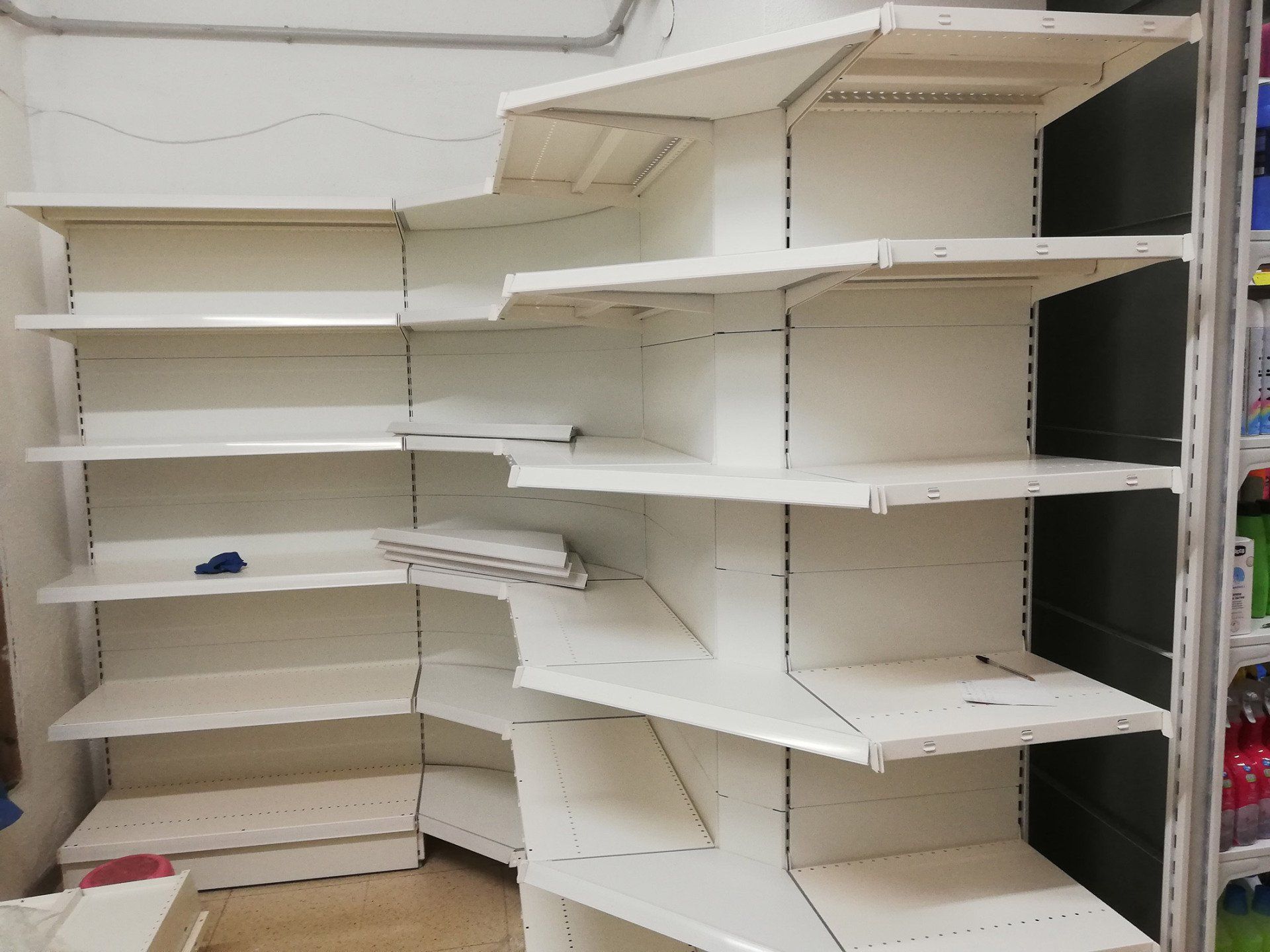 scaffalature per supermercati