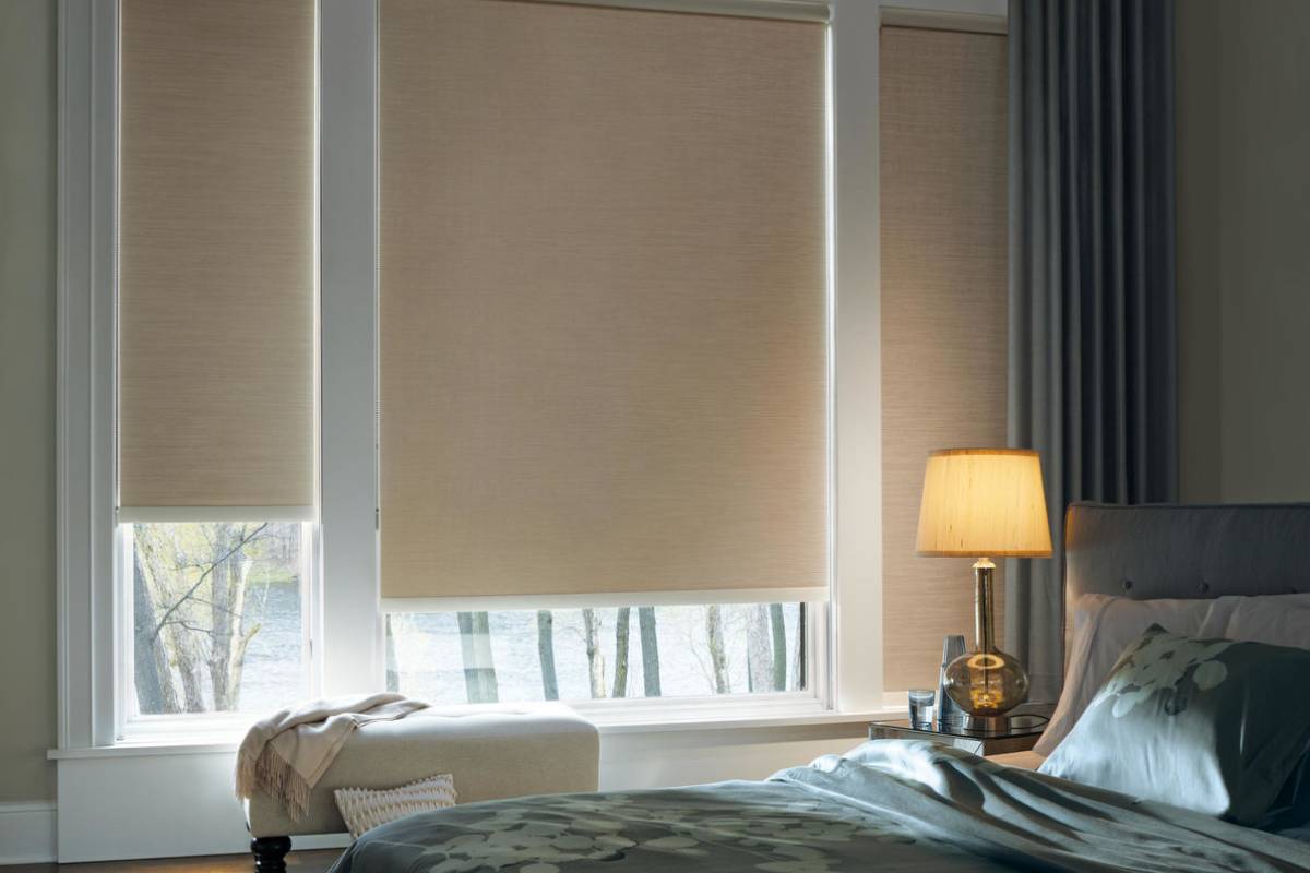 Hunter Douglas Designer Duolite® Roller Shades, black out blinds, roller blinds near Billings, Monta