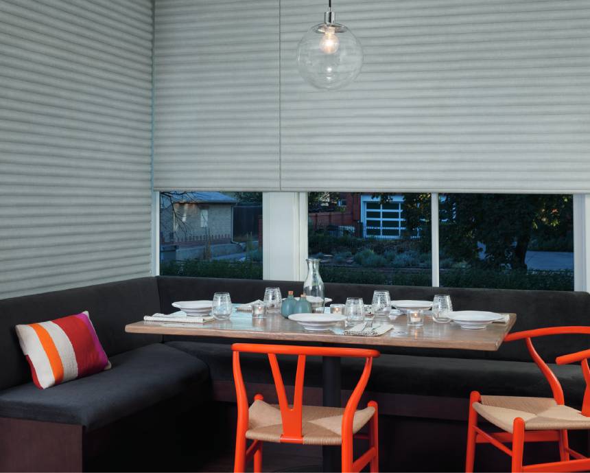 Hunter Douglas Sonnette® Cellular Roman Shades Solera® Soft Shades Billings, Montana (MT) perfect summer shades