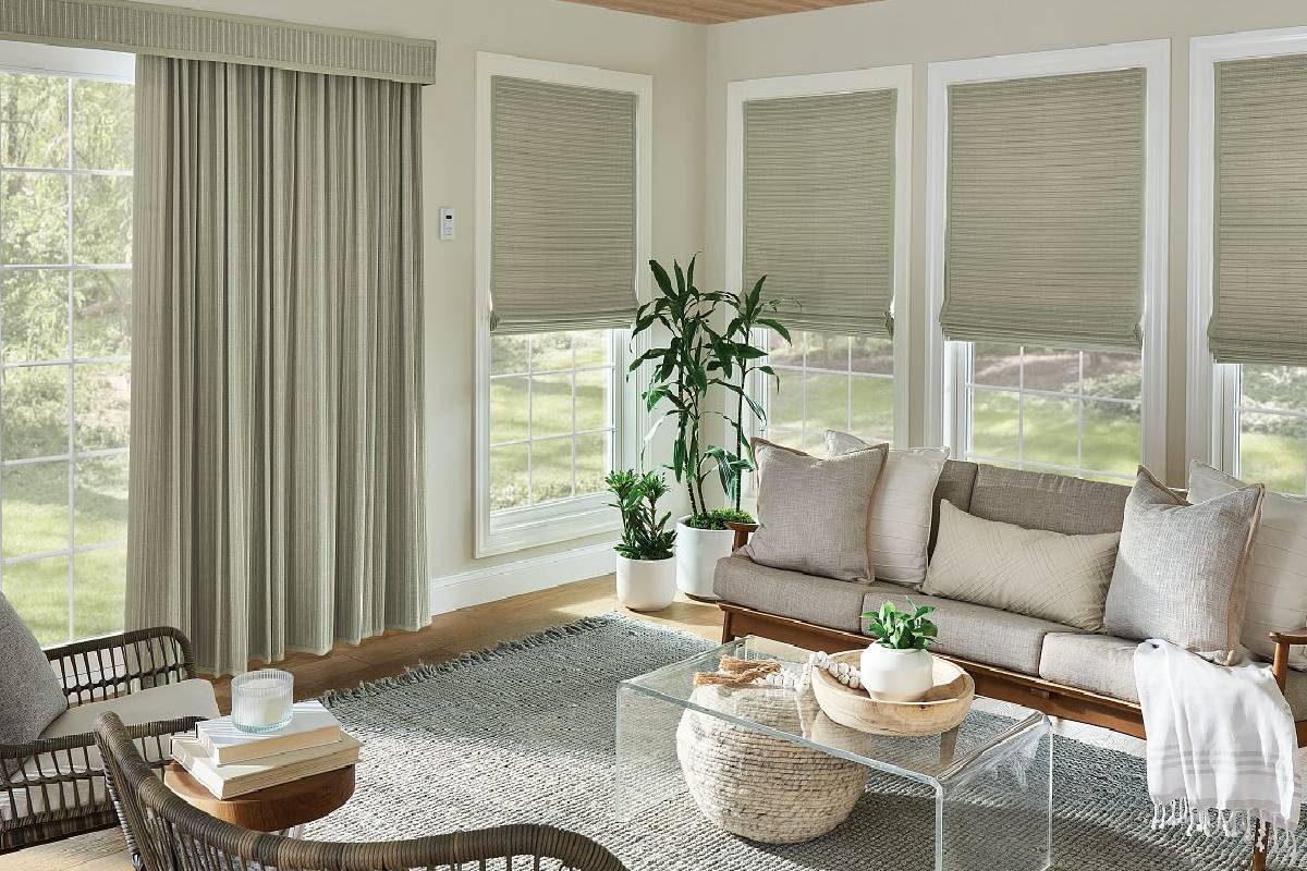 Graber® Tradewinds® Natural Drapes, Woven Wood Shades, Woven Shades, Natural Shades, near Billings, Montana (MT)