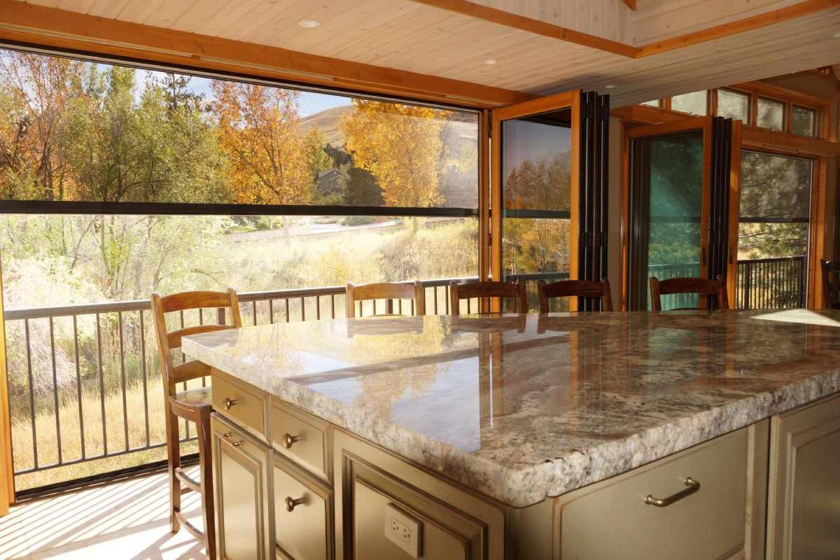 Insolroll® Oasis® 2900 Retractable Insect Screen Exterior Shades, retractable shades for business near Billings, Montana (MT)