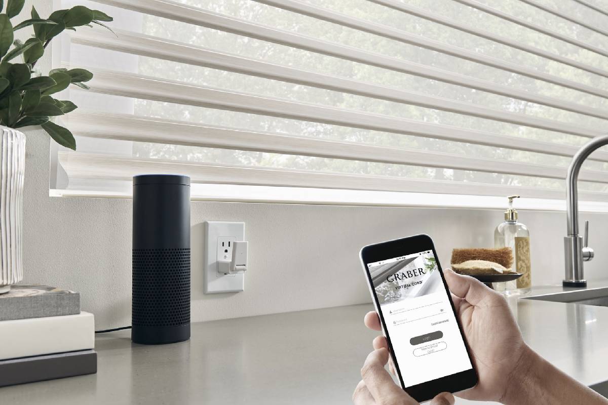 Motorization, Graber Motorized Wand, motorized shades, power blinds, automatic shades, near Billings, Montana (MT)
