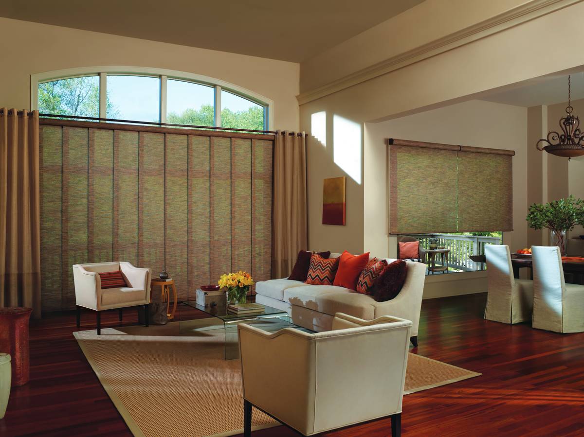 SkylineⓇ Gliding Panels in AlustraⓇ Woven TexturesⓇ near Billings, Montana (MT)