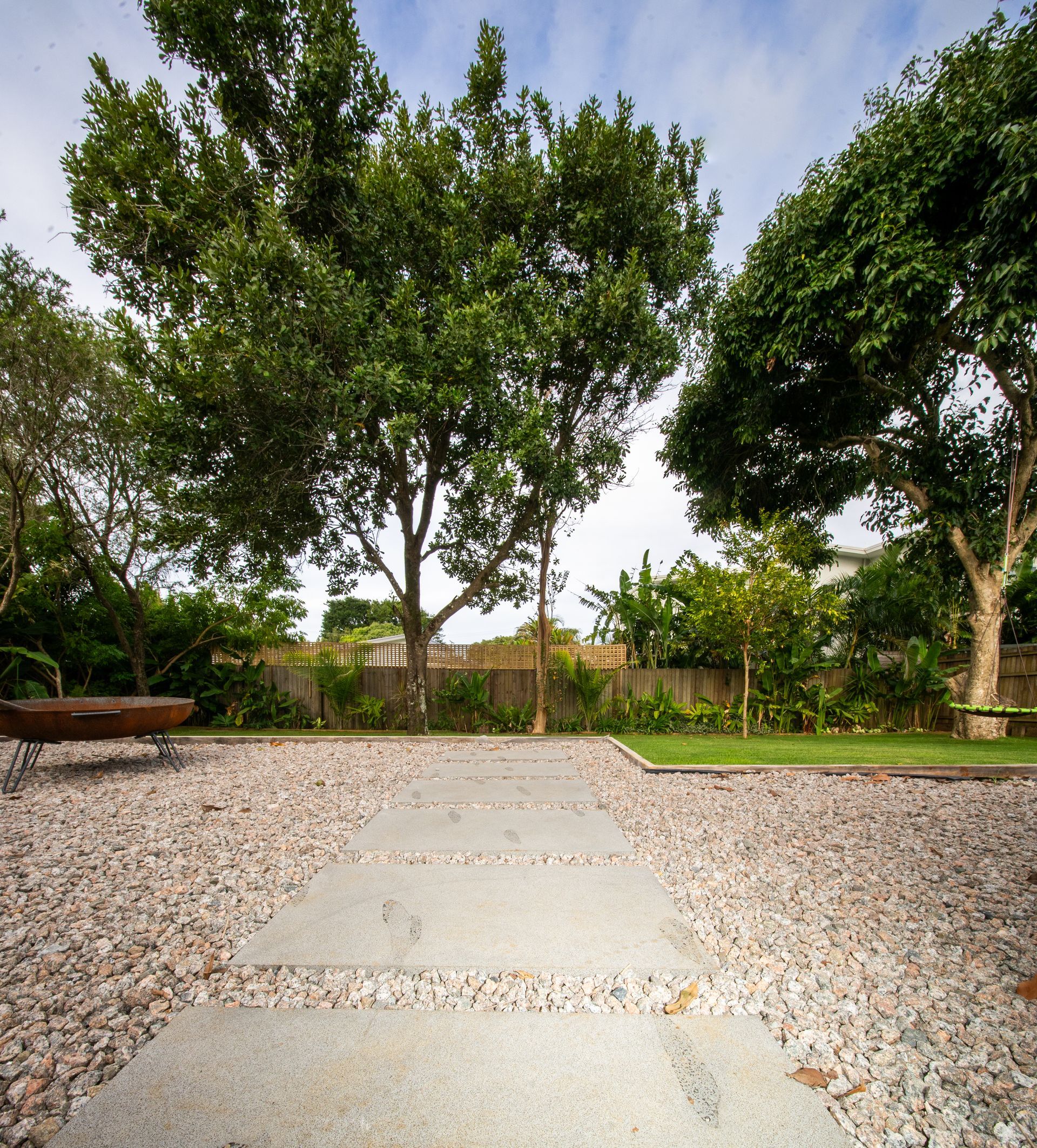 Blue Pool Cover on a Tiled Pool, Sunny Outdoor Setting — Concrete Pool Projects in Mount Larcom, QLD