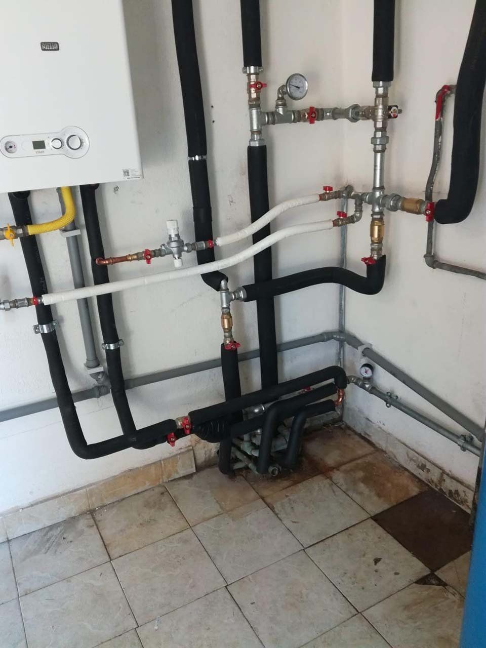 Tubi di centrale termica