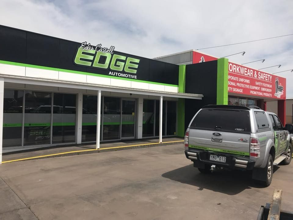 Car In front of Auto Repair Shop — Mechanics in Ballarat
