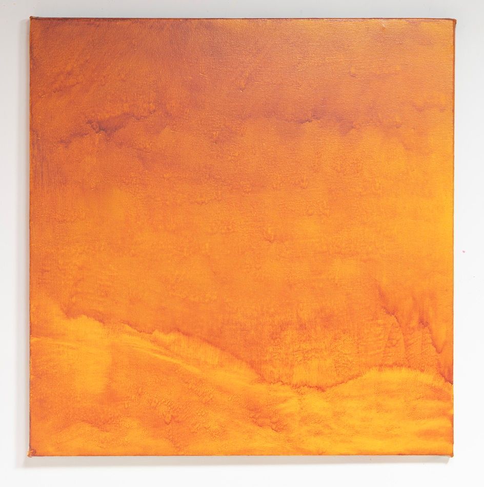 The Gods Have Emptied But Their Shapes Remain II, a painting by Bart O'Reilly, in response to Caravaggio's painting 'The Taking of Christ, part of Olivier Cornet Gallery's group show 'Ode to Giants', launching during Dublin Gallery Weekend 2025.