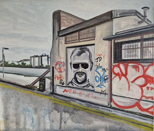 David Fox painter AGA Olivier Cornet Art Gallery Dublin Ireland