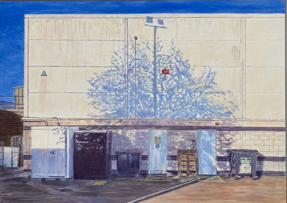 Last light, a painting by Gary Kearney, part of the 2026 Bloomsday / Summer group show at the Olivier Cornet Gallery, Dublin