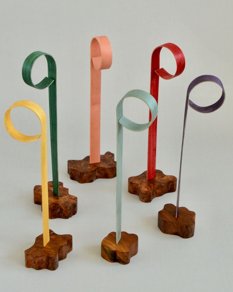Ensemble, a series of works in sycamore and poplar by Hugh Cummins in response to Joseph Walsh's work Magnus Modus, part of Olivier Cornet Gallery's group show 'Ode to Giants', launching during Dublin Gallery Weekend 2025.