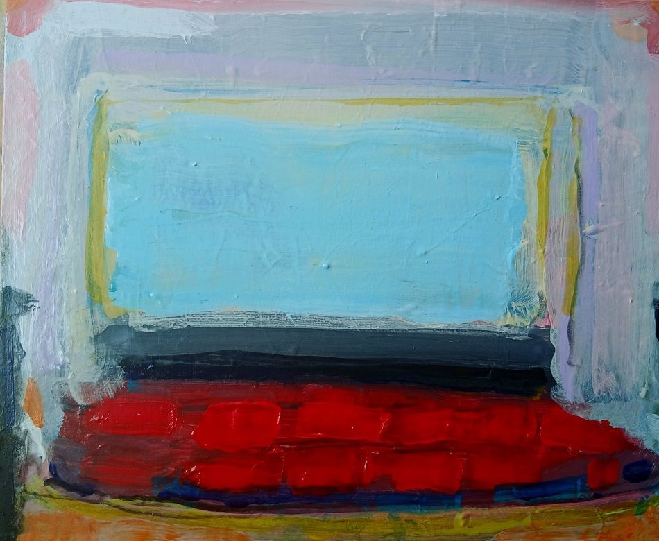 Mary A. Fitzgerald, 'Stella', acrylic on board, 24x30cm