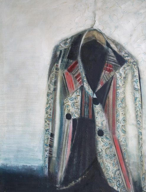 Miriam McConnon, Peter's Armour, oil on canvas, 70x55cm