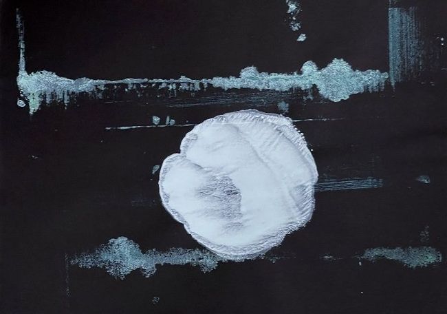 Sheila Naughton, Something in the air, gouache on paper, Olivier Cornet Art Gallery