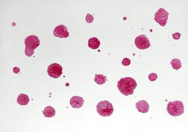 Sheila Naughton, Under the Microscope VI, acrylic on Yupo, Olivier Cornet Art Gallery