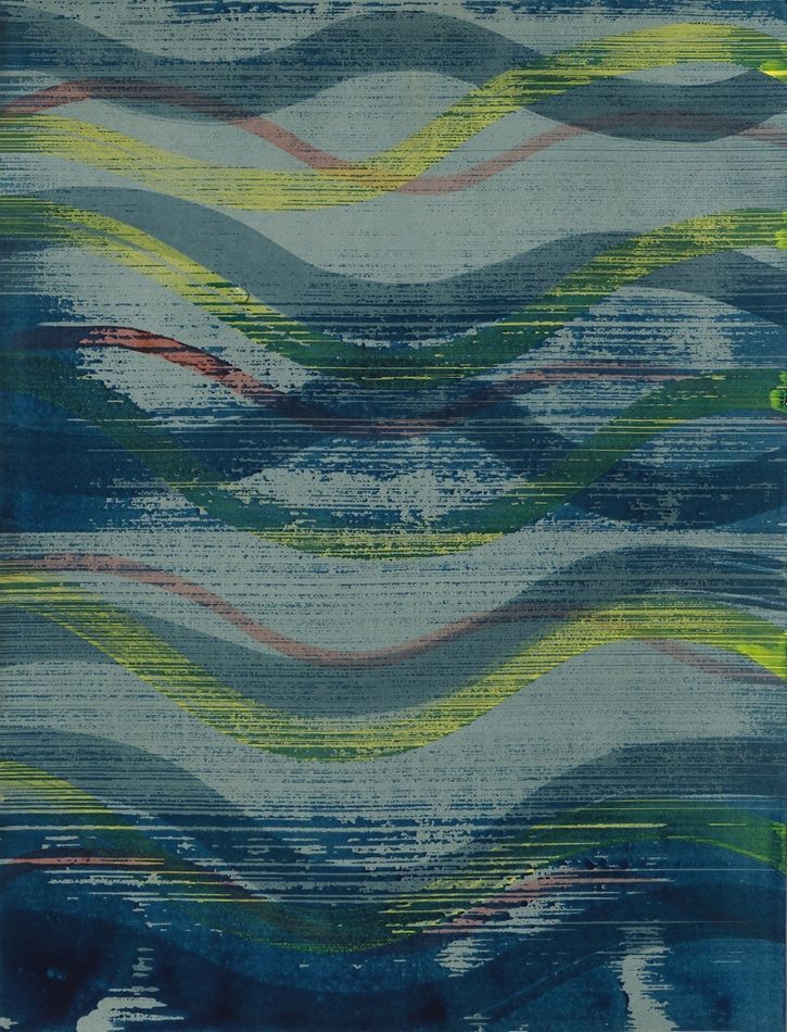 Undertow, a painting by Sheila Naughton, part of the artist's solo show Presence at Olivier Cornet Gallery, Dublin