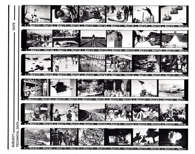 Tom Molloy's photograph 'Contact', part of 'What do we want?' a group art exhibition at Olivier Cornet Gallery in response to the increasingly dangerous geo-political situation in the world today.