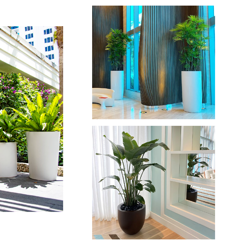 Greenville Planters Fiberglass Planters Infinity Backyards Inc.