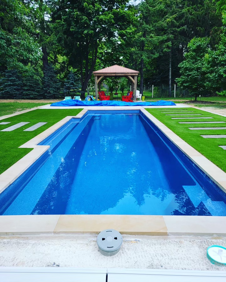 Pool Install in London, Ontario