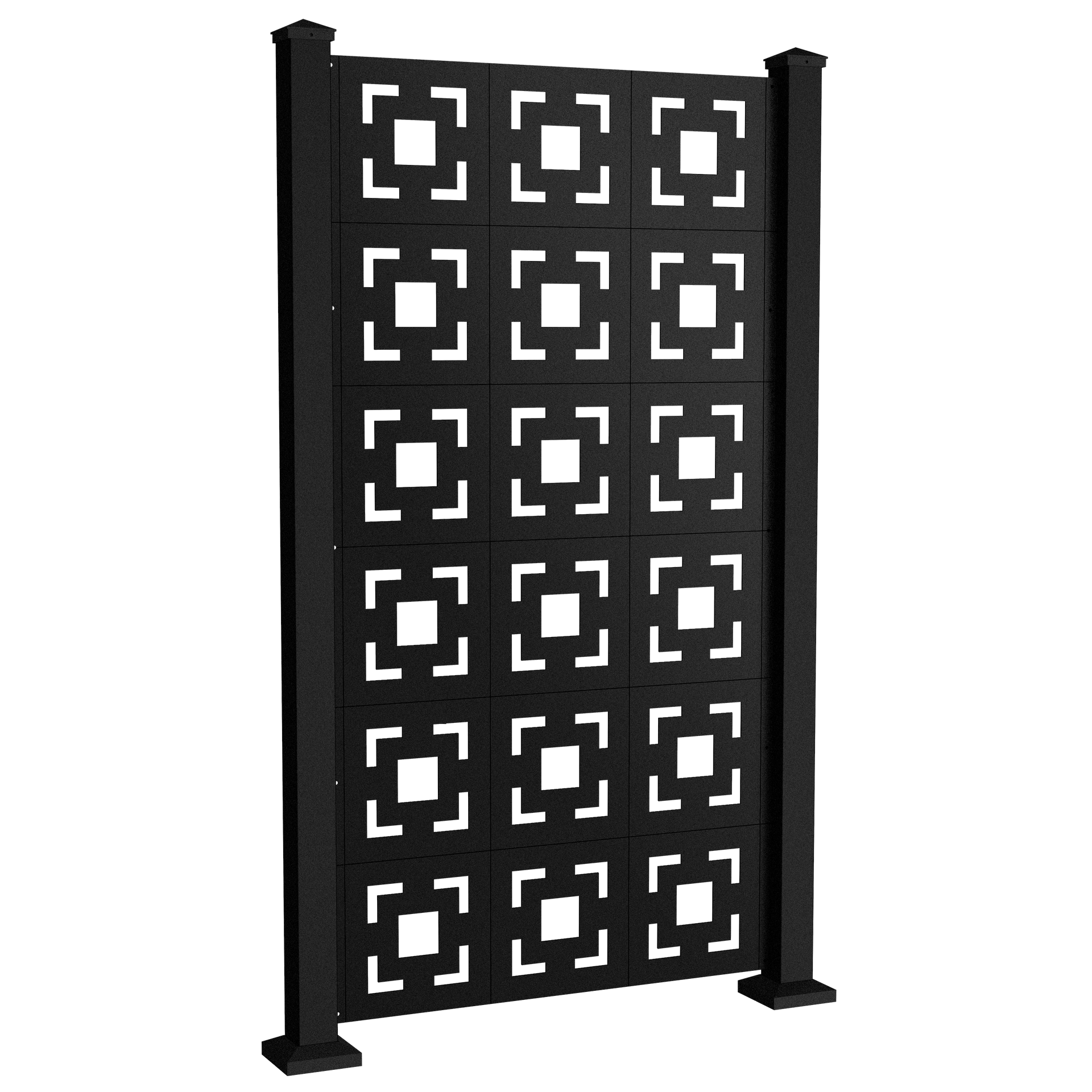 Privacy Screen from Sunbelly Cinder block