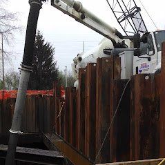 Vacuum Truck Cleaning Out Ditch - Roto-Rooter Sewer & Drain Cleaning in Waterloo, IA