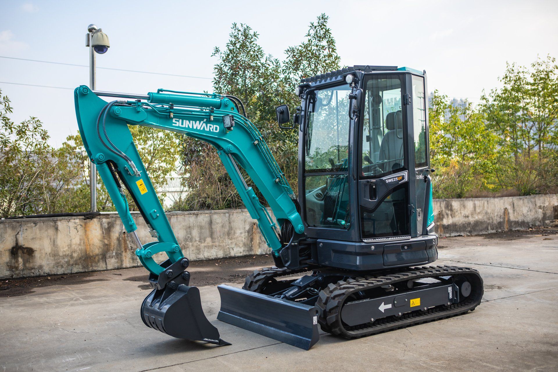 sunward excavadora