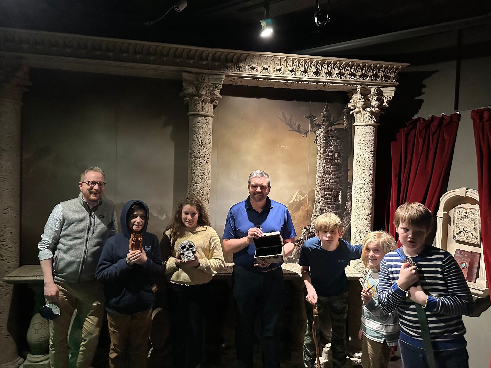 After a successful escape at Escape Room Live!