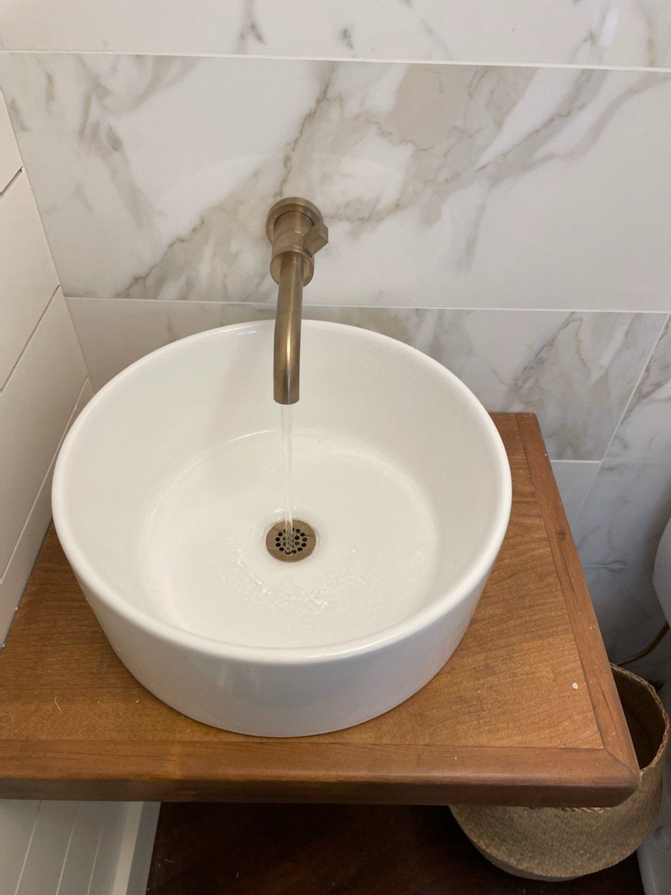 Standing Sink With Tile — Summerville, SC — Kessler Plumbing, LLC