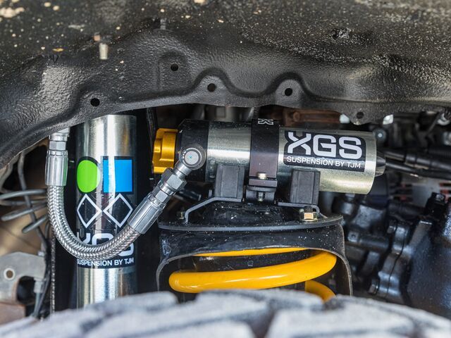 A Close Up of a Suspension System — Lacey's TJM 4X4 Megastore in Rockhampton City, QLD