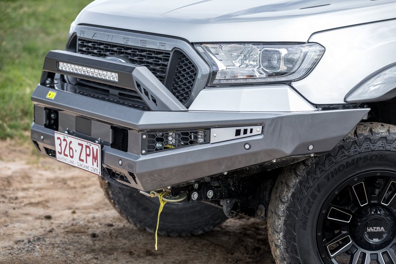 The Front of A Car with A Bullbar — Lacey's TJM 4X4 Megastore in Rockhampton City, QLD