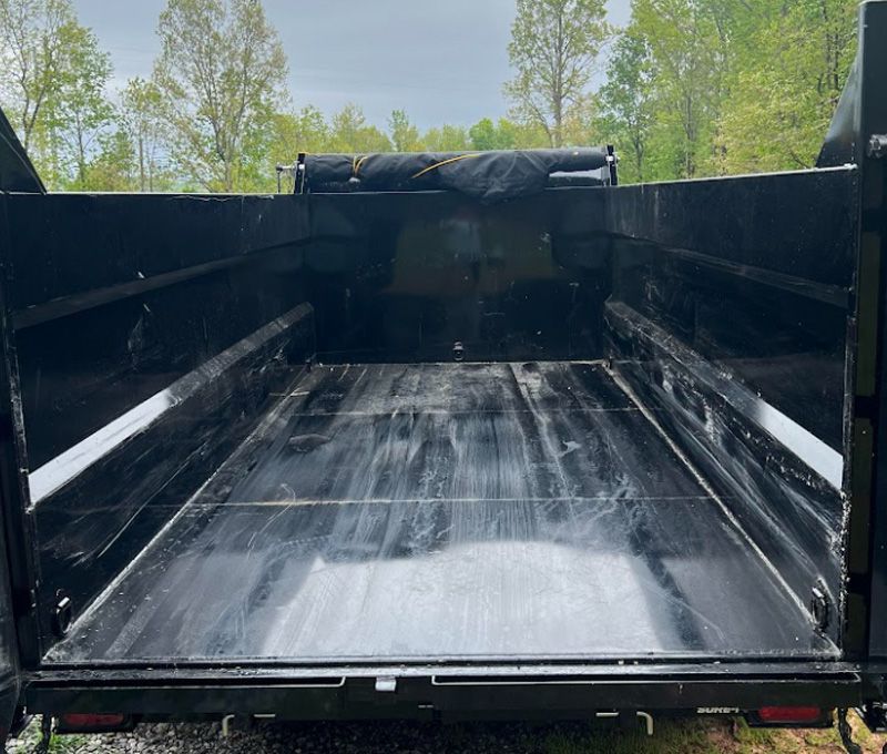 a dumpster trailer