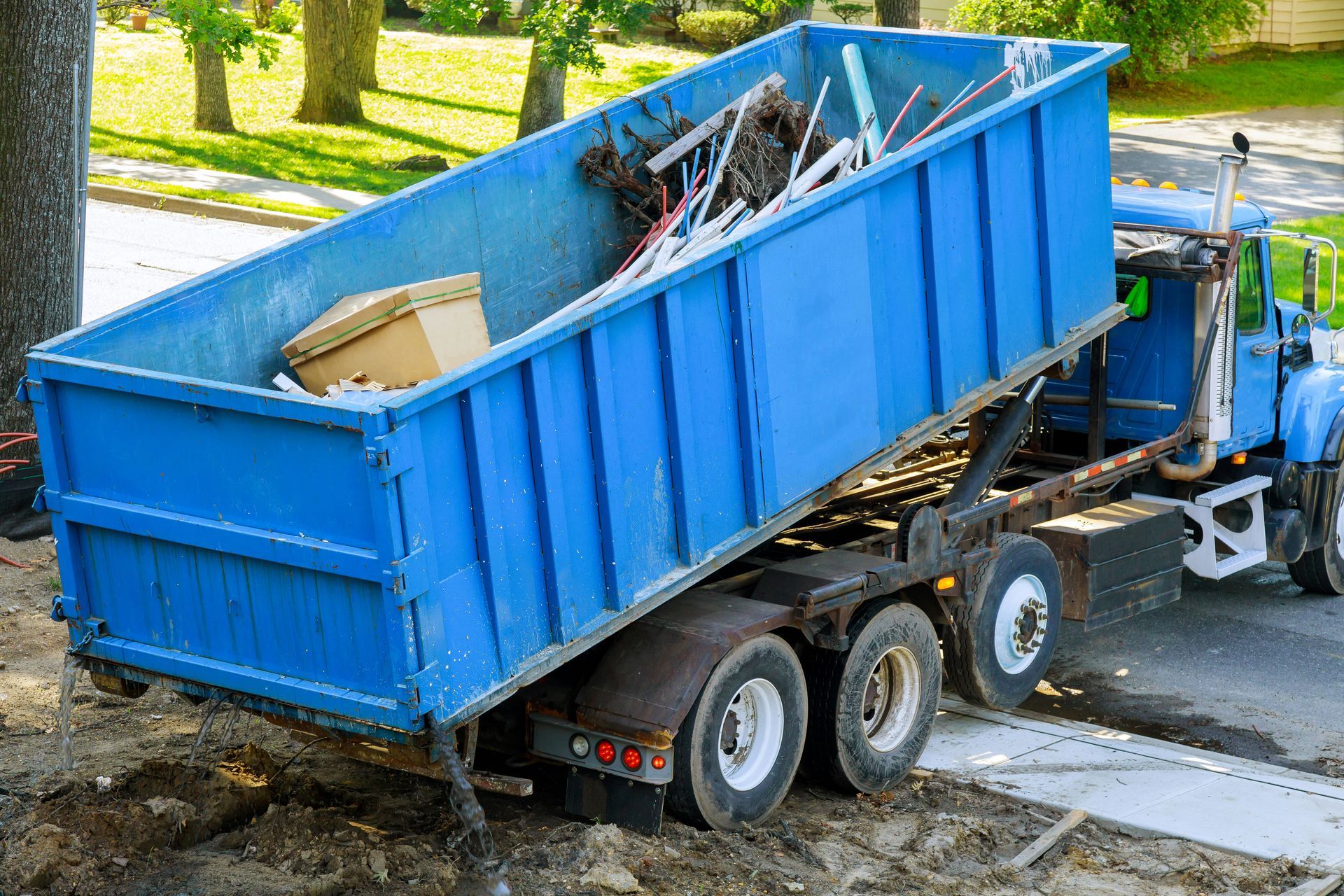 clean construction site junk removal
