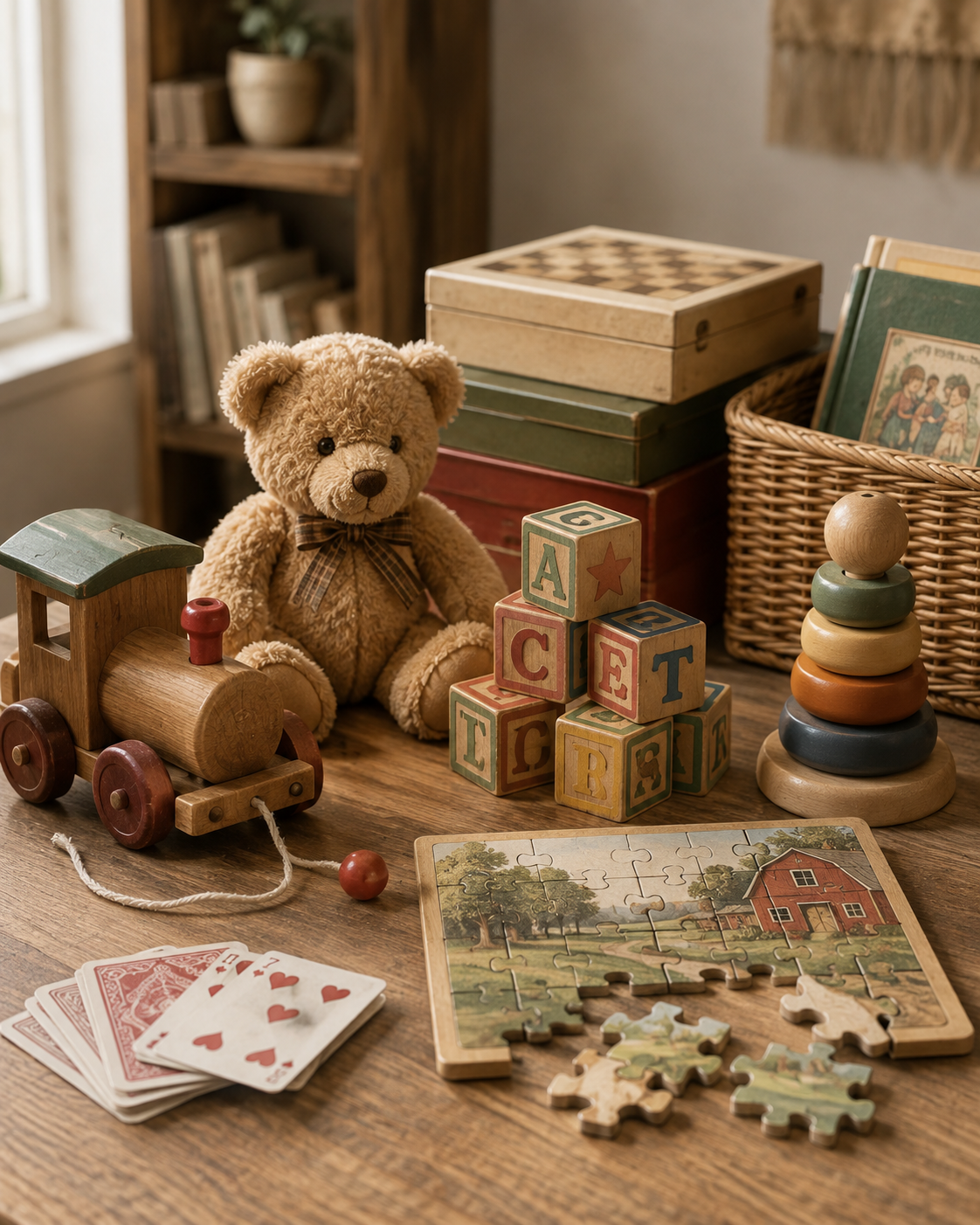 Unique vintage toys and games for the whole family