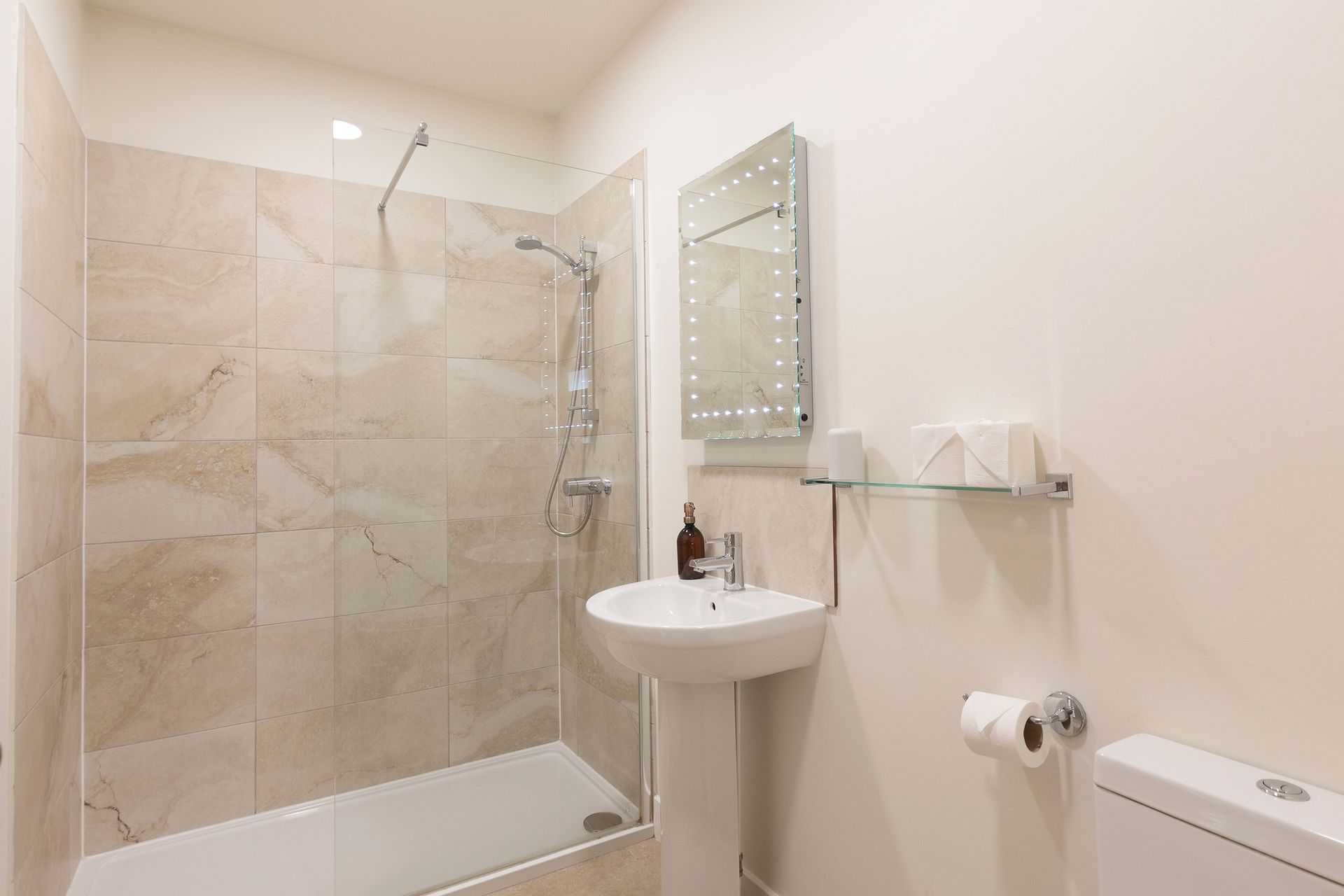 walk in shower
