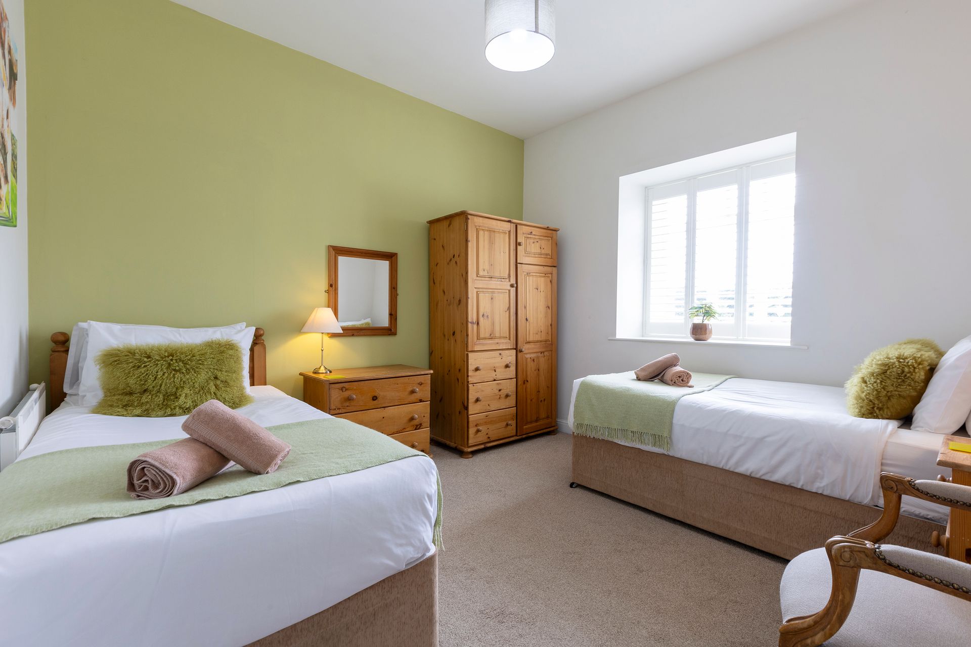 Twin beds