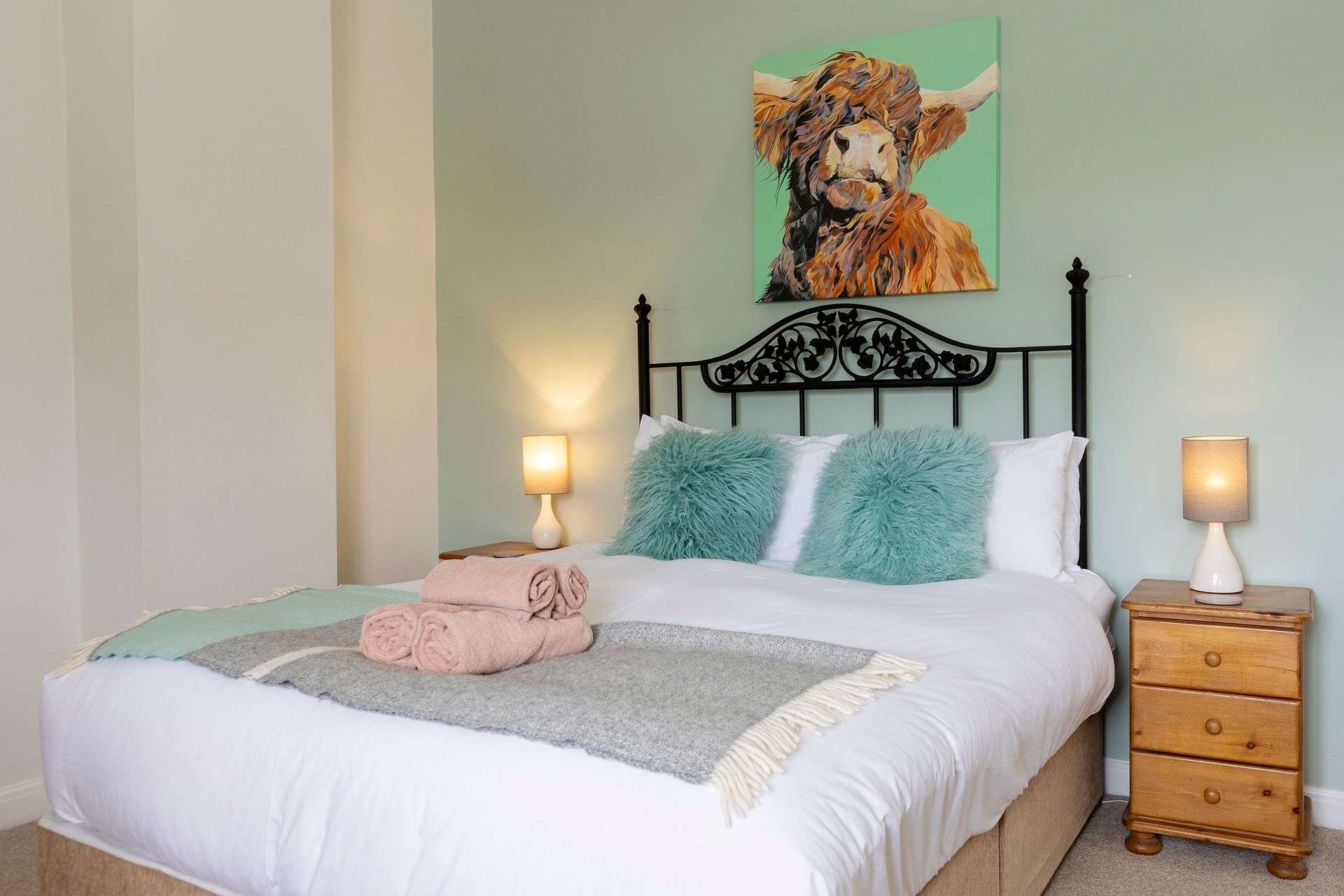 King bed