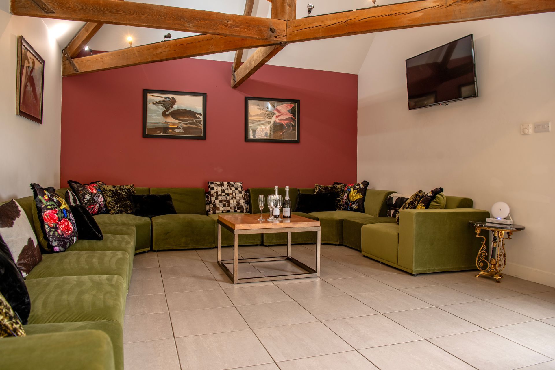 large sofas is a cozy lounge