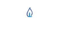 Flamme bleue à centre bleu clair.