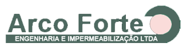 Logo - ARCO FORTE Engenharia e Impermeabilização
