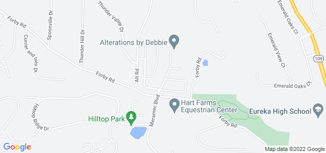 Map of business location